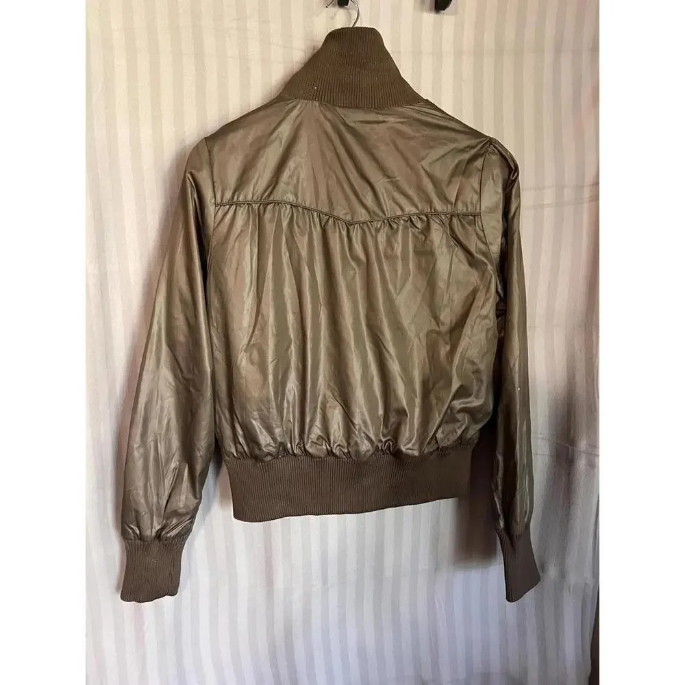 Levi's‎ Brown Quilted Bomber Jacket - XL